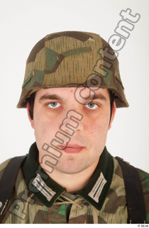  German army uniform World War II. ver.2 army camo head helmet soldier uniform 0001.jpg
